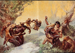 “THE EDGAR RICE BURROUGHS LIBRARY OF ILLUSTRATION” LIMITED CENTENNIAL EDITION HARDCOVER BOOK SET.