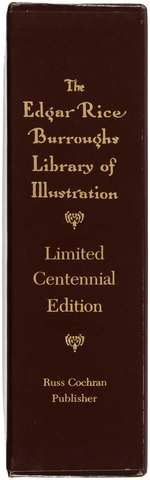 “THE EDGAR RICE BURROUGHS LIBRARY OF ILLUSTRATION” LIMITED CENTENNIAL EDITION HARDCOVER BOOK SET.