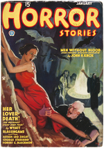 "HORROR STORIES" PULP #1.