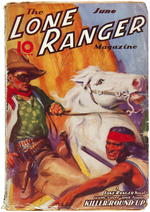 "THE LONE RANGER" PULP #3.