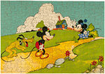 "MICKEY MOUSE" LARGE BOXED JIGSAW PUZZLE.