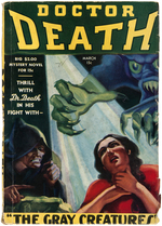 "DOCTOR DEATH" PULP #2.