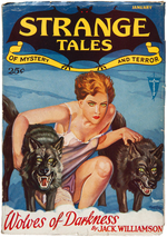 "STRANGE TALES" HORROR PULP VOL 1 #3.