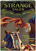 "STRANGE TALES" HORROR PULP VOL. 2 #1.