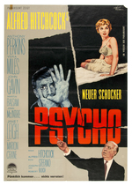 "PSYCHO" GERMAN MOVIE POSTER.