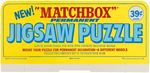 "'MATCHBOX' PERMANENT JIGSAW PUZZLE" STORE DISPLAY.