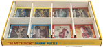 "'MATCHBOX' PERMANENT JIGSAW PUZZLE" STORE DISPLAY.