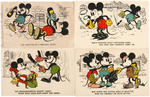 MICKEY MOUSE GERMAN POSTCARD LOT.