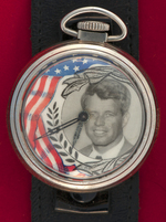 ROBERT KENNEDY MEMORIAL COMBINATION WRIST/POCKET WATCH.