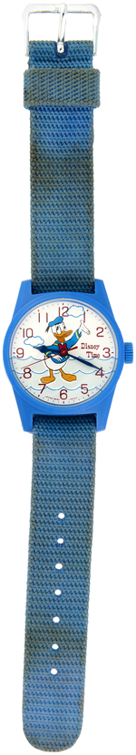 DONALD DUCK WITH WAVES "DISNEY TIME" JAPANESE WATCH.