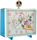 MICKEY MOUSE BOXED DISNEY TIME SEIKO JAPANESE CLOCK.