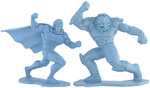 SUPERMAN VS DOOMSDAY - ACTION MASTERS FIGURE UNPRODUCED PROTOTYPE PAIR.