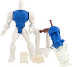 KENNER ANIMATED SERIES FIGURE TEST SHOT PAIR ANTI-KRYPTONITE AND ELECTRO ENERGY SUPERMAN.