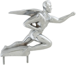 SUPERMAN LARGE HOOD ORNAMENT.