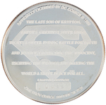 "SUPERMAN THE MAN OF STEEL" HIGHLAND MINT MEDALLION TRIO.