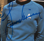 "STAR TREK" CAST-SIGNED OVERSIZED PHOTO.