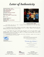 "STAR TREK" CAST-SIGNED OVERSIZED PHOTO.