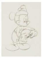 MICKEY MOUSE PENCIL DRAWING FROM SQUATTER'S RIGHTS.