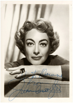 JOAN CRAWFORD SIGNED PHOTO.