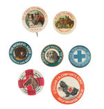 ANIMAL WELFARE BUTTON CIRCA 1900-1920.