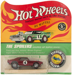 "HOT WHEELS HEAVY CHEVY" ON CARD - RED.