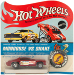 "HOT WHEELS MONGOOSE" ON CARD.