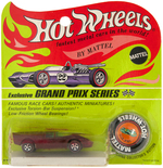 "HOT WHEELS MOD QUAD AND LOLA GT70" PAIR ON CARD.