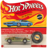 "HOT WHEELS MOD QUAD AND LOLA GT70" PAIR ON CARD.