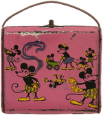 MICKEY & MINNIE MOUSE TIN CARRYALL.