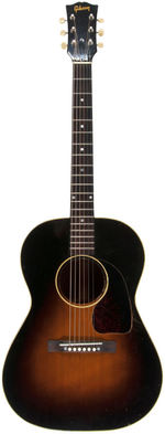 1953 GIBSON LG-2 SUNBURST ACOUSTIC GUITAR.