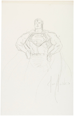 SUPERMAN CONVENTION SKETCH LOT.