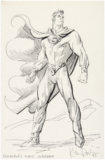 SUPERMAN CONVENTION SKETCH LOT.