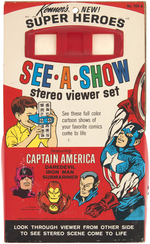 MARVEL "SUPER HEROES SEE-A-SHOW STEREO VIEWER SET."