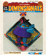 “THE BEATLES YELLOW SUBMARINE DIMENSIONALS” BLUE MEANIE.