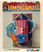 “THE BEATLES YELLOW SUBMARINE DIMENSIONALS” SEALED PACKAGE THE FLYING GLOVE.