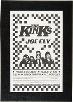 THE KINKS CONCERT HANDBILL PAIR.