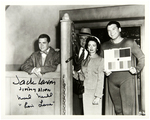 "ADVENTURES OF SUPERMAN" SIGNED PHOTO TRIO.