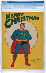 "SUPERMAN CHRISTMAS ADVENTURE" #1 1940 CGC 3.5 VG-.