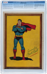 "SUPERMAN CHRISTMAS ADVENTURE" #NN 1944 CGC 2.0 GOOD.