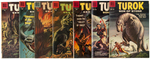 "TUROK SON OF STONE" COMIC LOT OF 18 ISSUES.