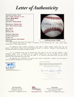 MICKEY MANTLE SINGLE-SIGNED BASEBALL.