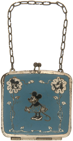 MICKEY & MINNIE MOUSE & PLUTO COHEN & ROSENBERGER ENAMELED CHILD'S PURSE (COLOR VARIETY).