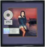 VANESSA WILLIAMS RIAA AWARD & SIGNED BILLBOARD PAGE