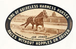 "JOE JOKER" RARE GUIDELESS HARNESS HORSE MIRROR.