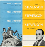 STEVENSON VOLUNTEER KIT AND FIVE ISSUES OF "STEVENSON BANDWAGON" NEWSPAPER.