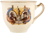 ROOSEVELT AND CHURCHILL ITEMS INCLUDING TEA CUPS AND MATCHBOX HOLDERS.