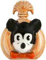 MICKEY MOUSE JAPANESE CHINA PERFUME BOTTLE & NAPKIN RING PAIR