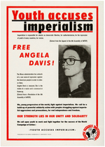 FREE ANGELA DAVIS RARE POSTER AND SHOPPING BAG FROM THE LEVIN COLLECTION.