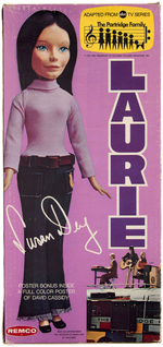 "THE PARTRIDGE FAMILY" LAURIE LARGE BOXED DOLL BY REMCO.