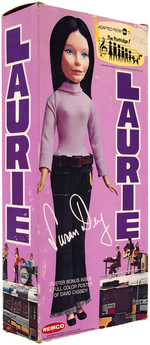 "THE PARTRIDGE FAMILY" LAURIE LARGE BOXED DOLL BY REMCO.